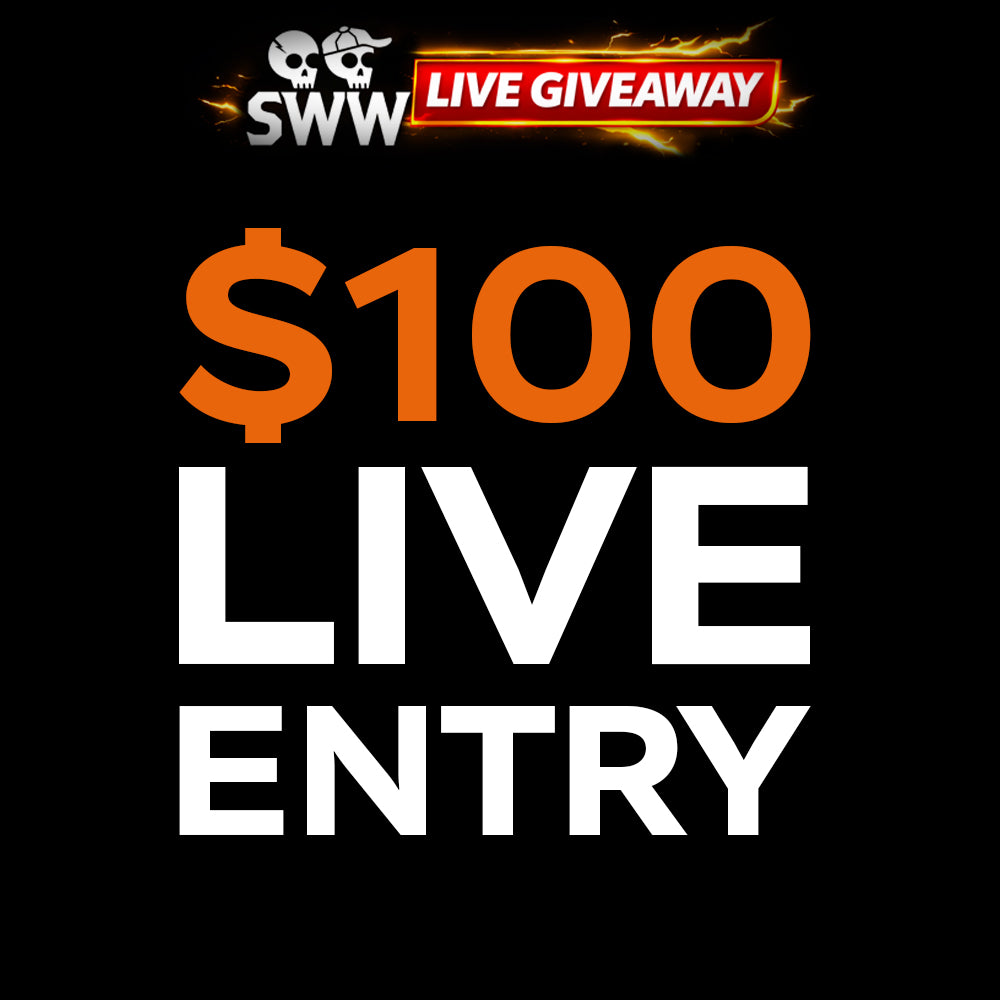 Live Entry $100