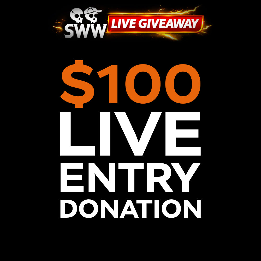 Live Entry $100 Donation