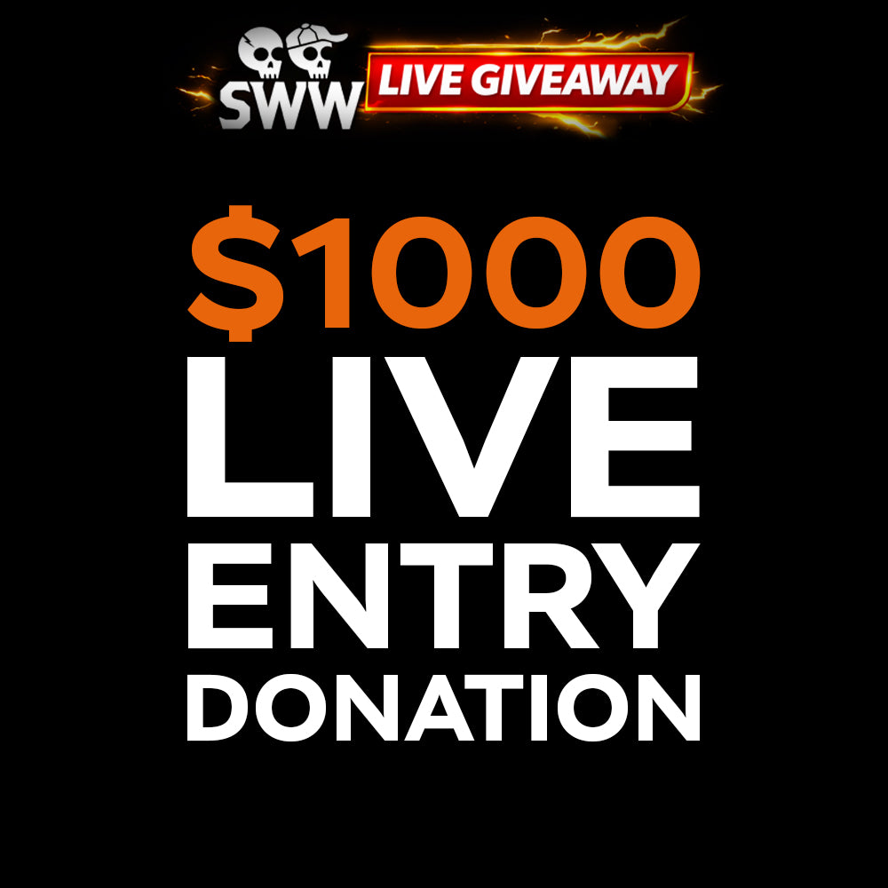 Live Entry $1000 Donation