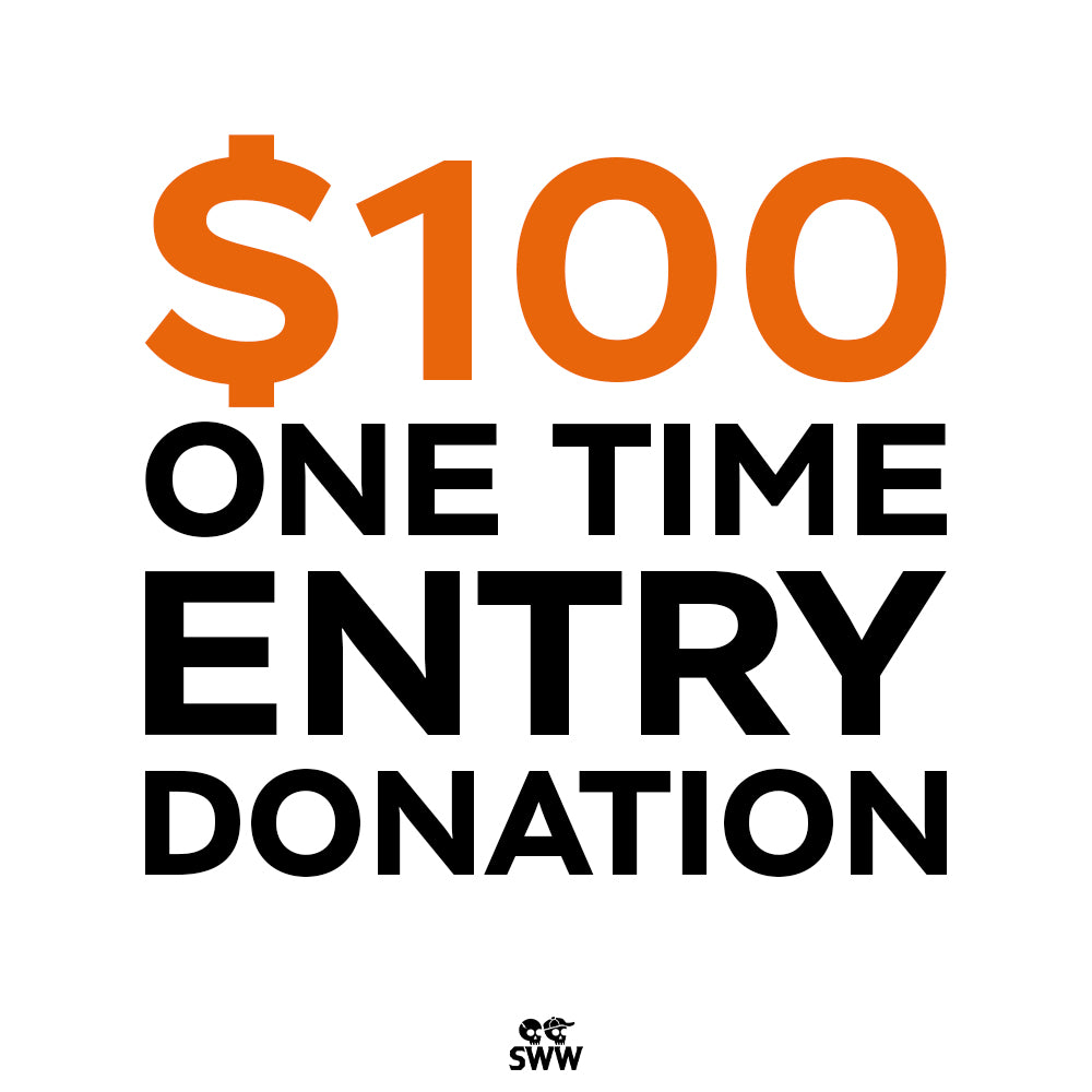 One-Time Entry $100 Donation