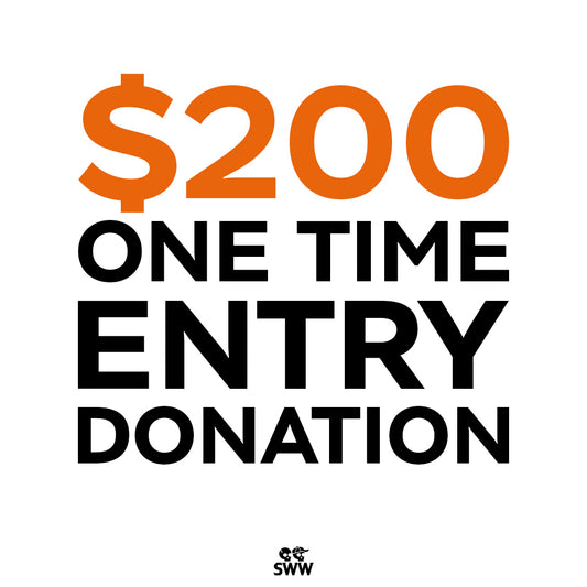 One-Time Entry $200 Donation