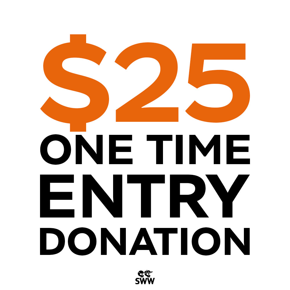 One-Time Entry $25 Donation