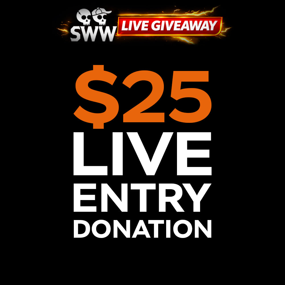 Live Entry $25 Donation