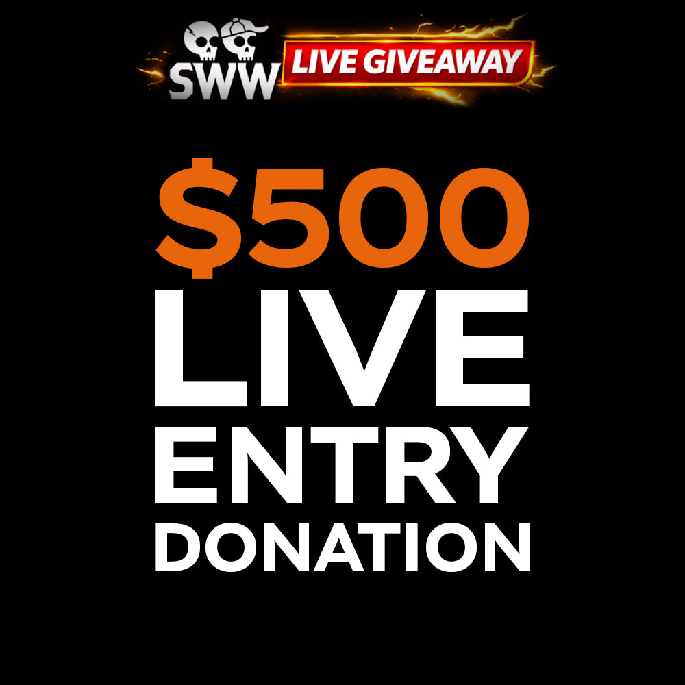 Live Entry $500 Donation