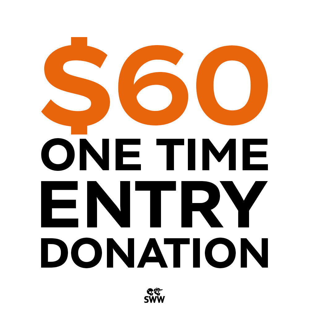 One-Time Entry $60 Donation